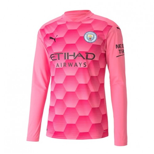 Manchester City Fodboldtrøjer Målmand 3. sæt 2020/21 Langærmet Manchester City Fodboldtrøjer Målmand 3. sæt 2020/21 Langærmet